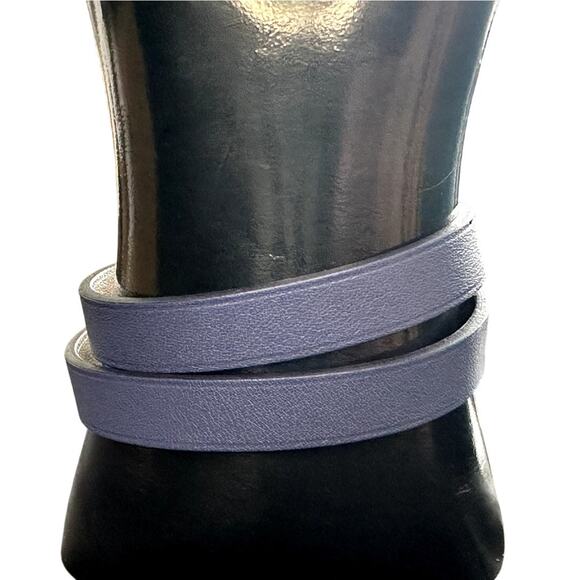 Hermès Medor Infini Double Tour Bracelet:  Navy/Ivory - Picture 10 of 12